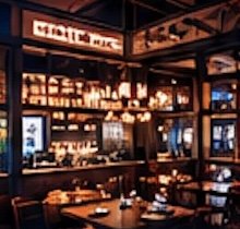 Restaurant dining room